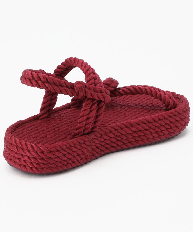 【BOHONOMAD】ミコノス プラットフォーム/クラレットレッド/サンダル メンズ レディース/ボホノマド MYKONOS詳細画像3