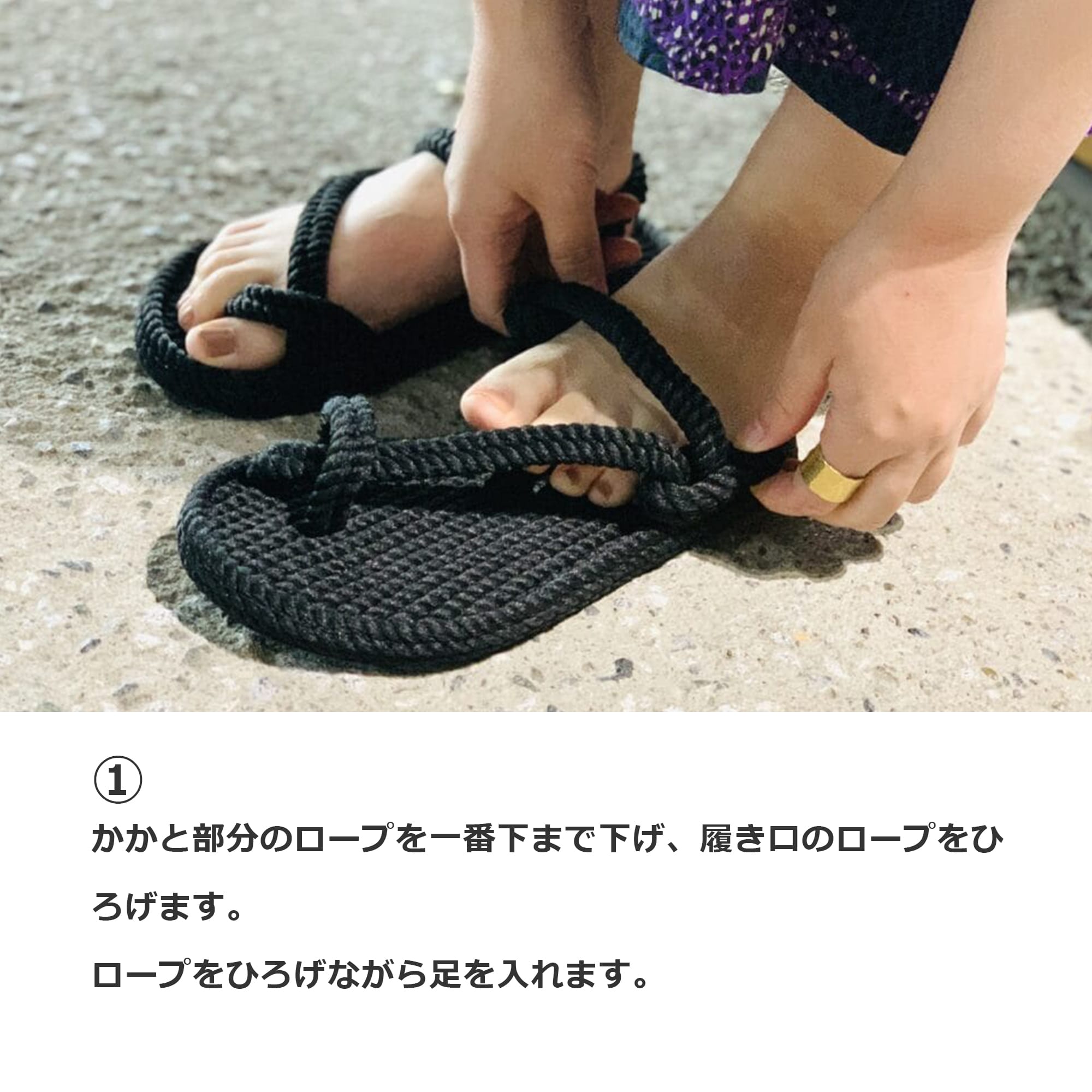 【BOHONOMAD】ハワイ/ブラック/サンダル メンズ/ボホノマド HAWAII詳細画像7