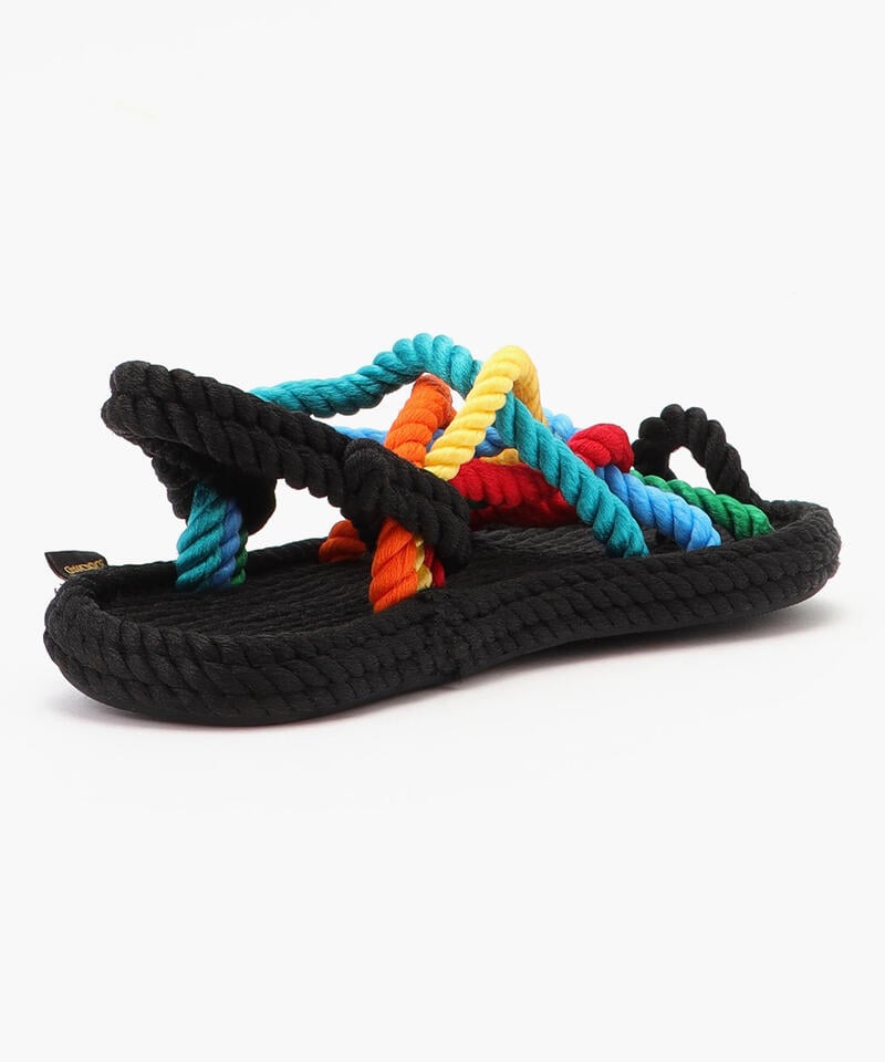 【BOHONOMAD】ケープポイント/ブラック マルチカラー/サンダル メンズ レディース詳細画像3