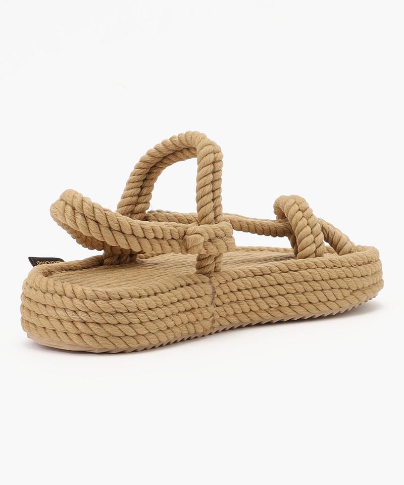 【BOHONOMAD】ハワイ プラットフォーム/ベージュ/サンダル メンズ レディース/ボホノマド詳細画像3