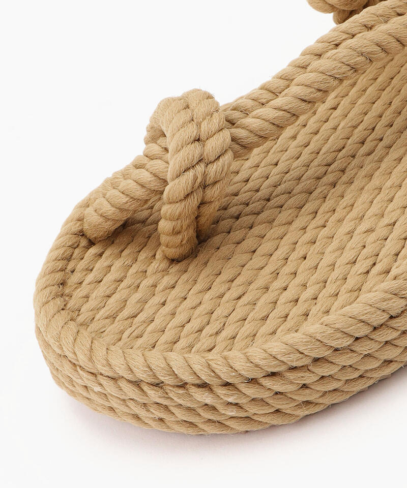 【BOHONOMAD】ハワイ プラットフォーム/ベージュ/サンダル メンズ レディース/ボホノマド詳細画像4