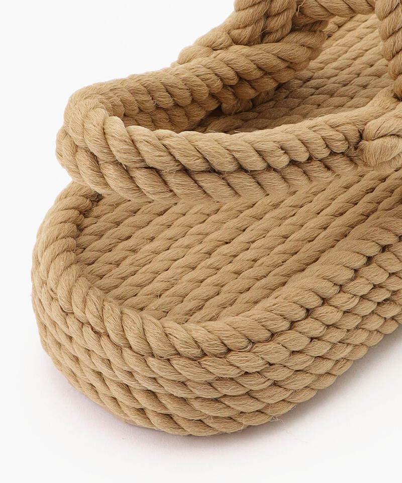 【BOHONOMAD】ハワイ プラットフォーム/ベージュ/サンダル メンズ レディース/ボホノマド詳細画像5