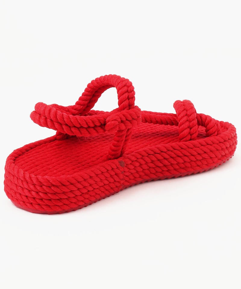 【BOHONOMAD】ハワイ プラットフォーム/レッド/サンダル メンズ レディース/ボホノマド詳細画像3