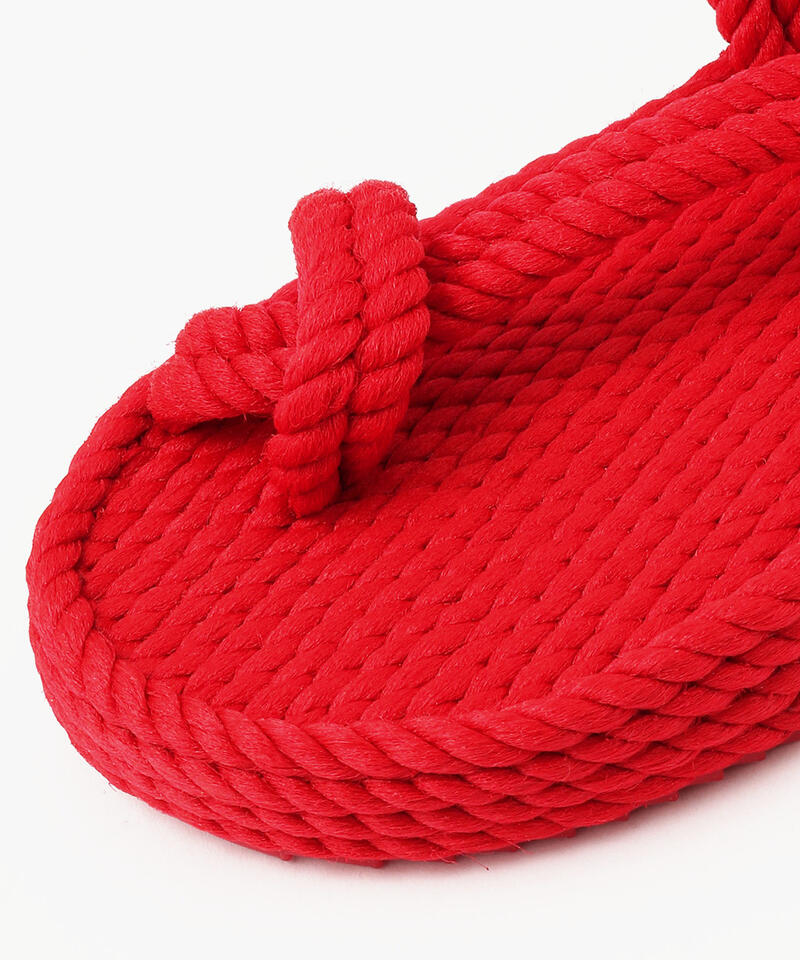 【BOHONOMAD】ハワイ プラットフォーム/レッド/サンダル メンズ レディース/ボホノマド詳細画像4