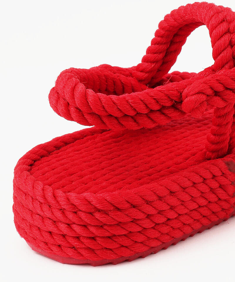 【BOHONOMAD】ハワイ プラットフォーム/レッド/サンダル メンズ レディース/ボホノマド詳細画像5