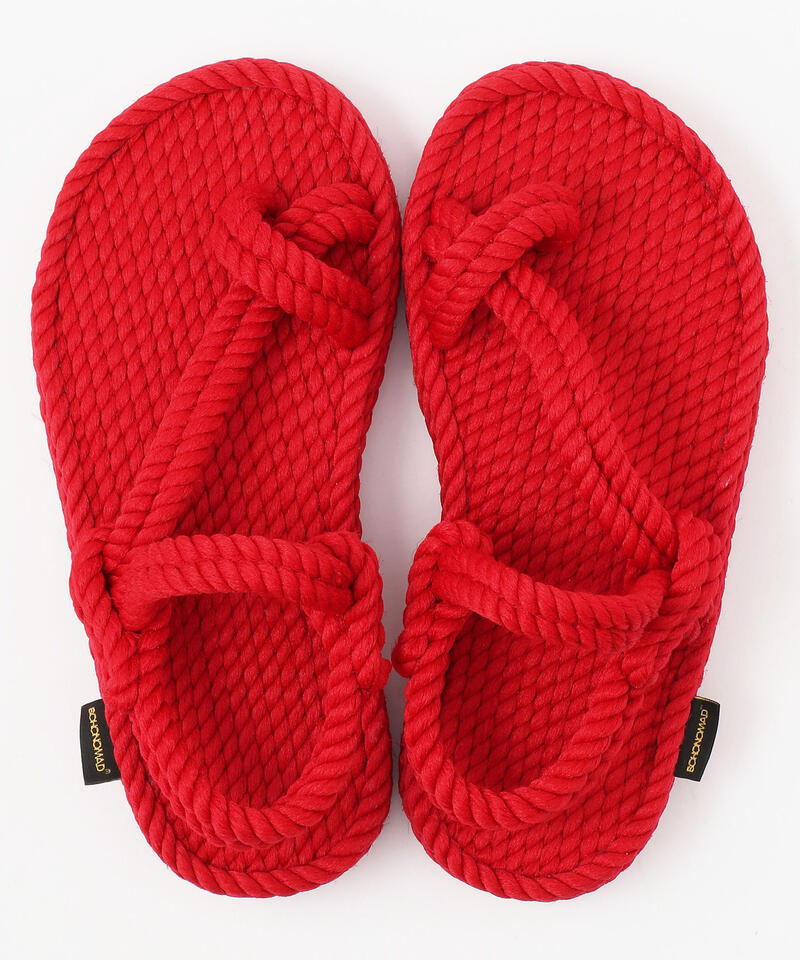 【BOHONOMAD】ハワイ プラットフォーム/レッド/サンダル メンズ レディース/ボホノマド詳細画像7