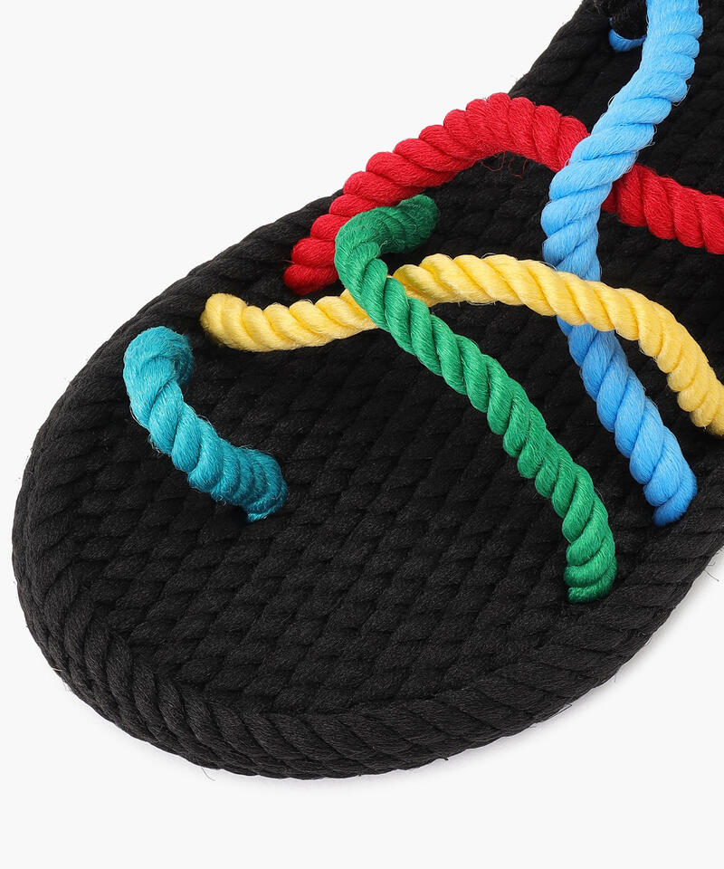 【BOHONOMAD】イビザ/ブラック マルチカラー/サンダル メンズ レディース/ボホノマド詳細画像4