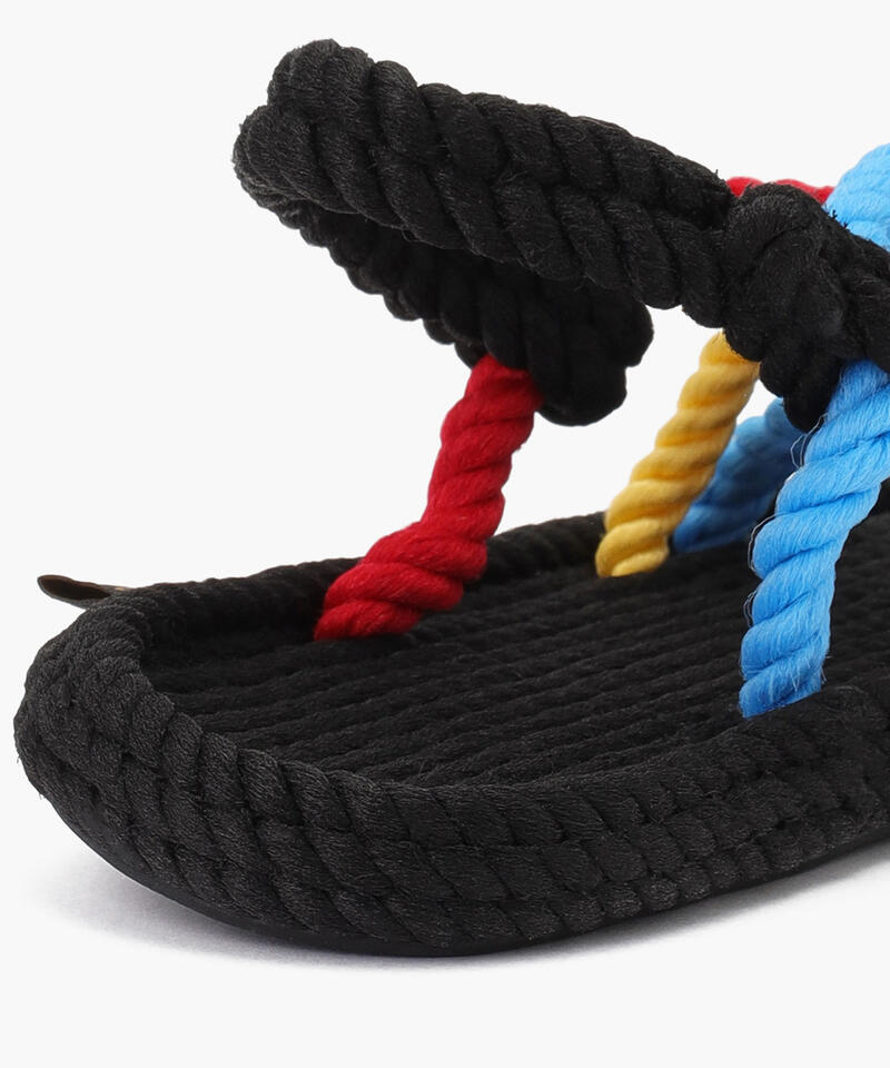 【BOHONOMAD】イビザ/ブラック マルチカラー/サンダル メンズ レディース/ボホノマド詳細画像5