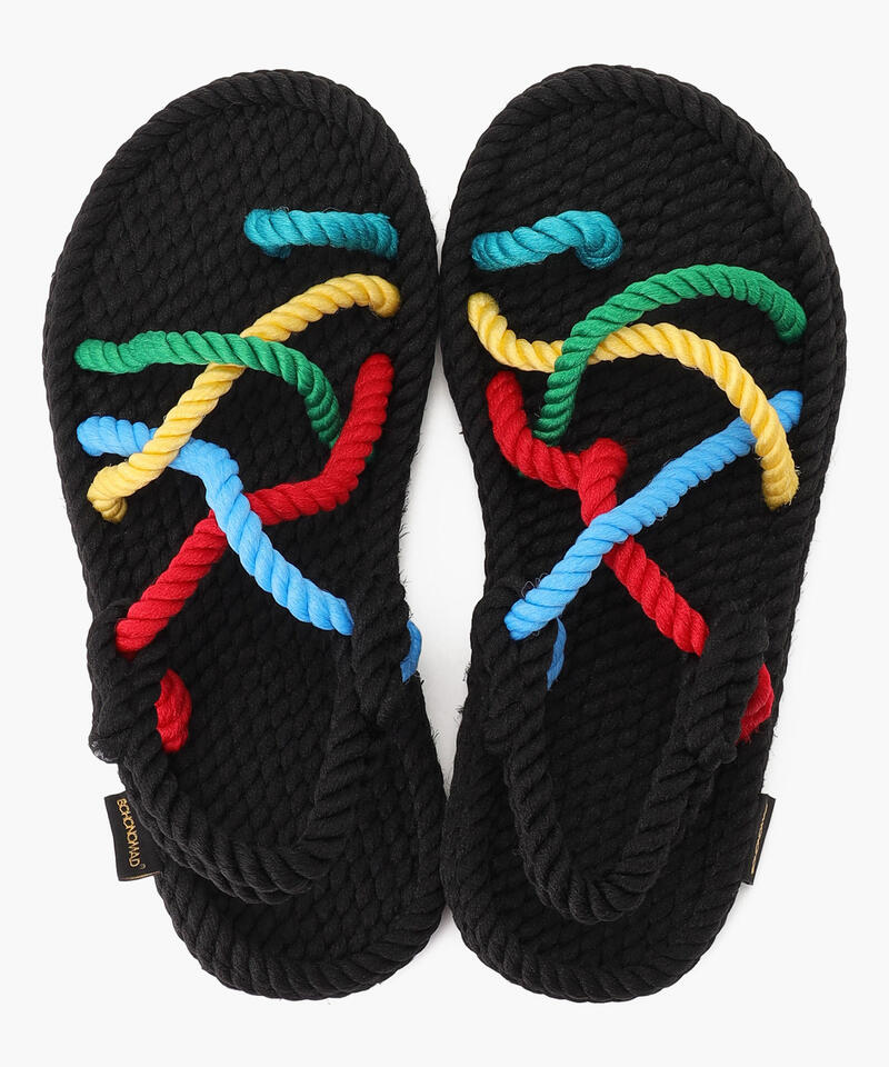 【BOHONOMAD】イビザ/ブラック マルチカラー/サンダル メンズ レディース/ボホノマド詳細画像6