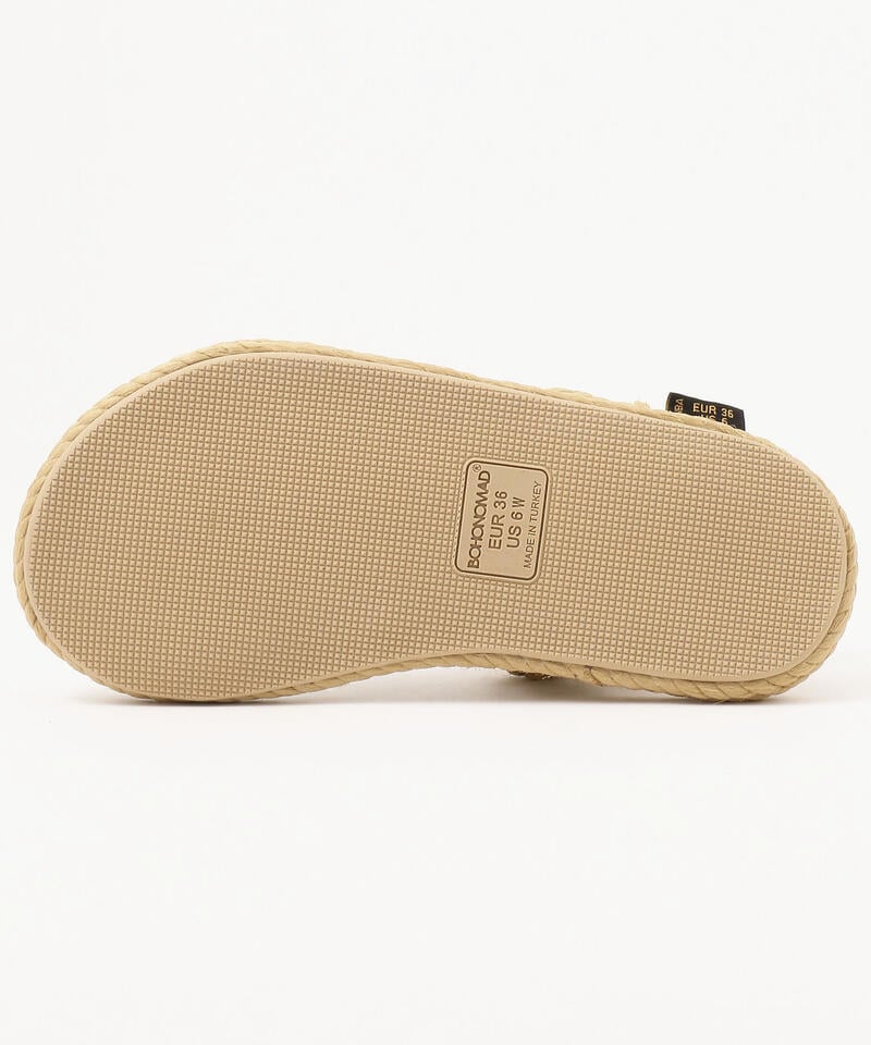 【BOHONOMAD】ミコノス/ベージュ/サンダル メンズ レディース/ボホノマド MYKONOS詳細画像2