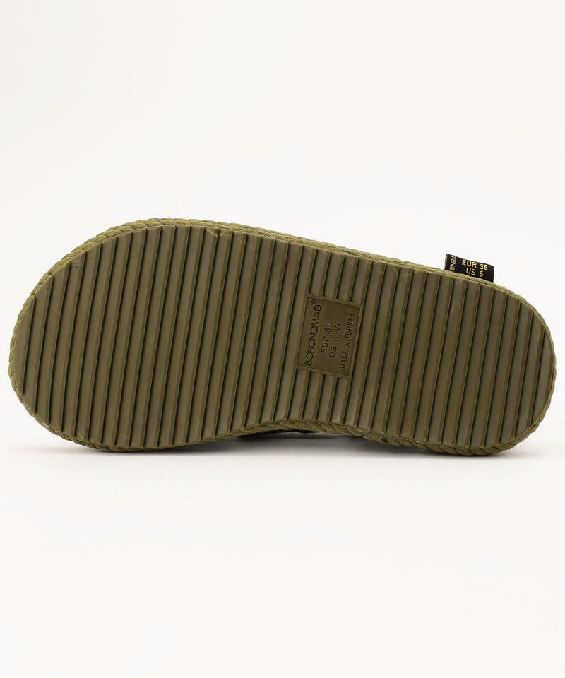 【BOHONOMAD】ローマ/カーキ/サンダル メンズ レディース/ボホノマド ROME詳細画像2