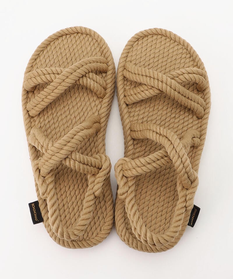 【BOHONOMAD】タヒチ プラットフォーム/ベージュ ポリプロピレン/サンダル詳細画像6