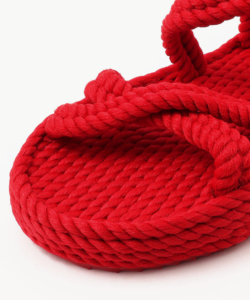 【BOHONOMAD】タヒチ プラットフォーム/レッド/サンダル メンズ レディース/ボホノマド TAHITI詳細画像4