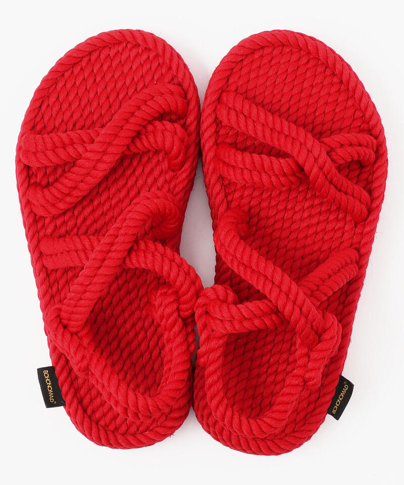 【BOHONOMAD】タヒチ プラットフォーム/レッド/サンダル メンズ レディース/ボホノマド TAHITI詳細画像7