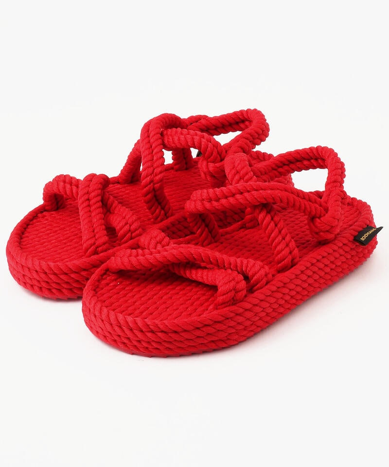 【BOHONOMAD】タヒチ プラットフォーム/レッド/サンダル メンズ レディース/ボホノマド TAHITI