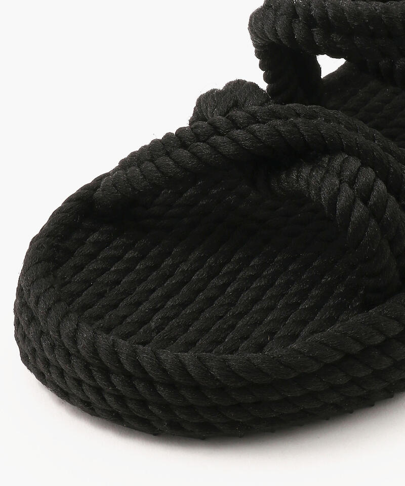 【BOHONOMAD】タヒチ プラットフォーム/ブラック/サンダル メンズ レディース/ボホノマド TAHITI詳細画像4