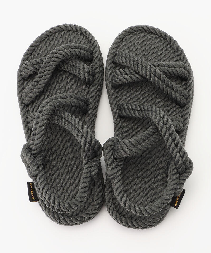 【BOHONOMAD】タヒチ プラットフォーム/グレー ポリプロピレン/サンダル メンズ レディース詳細画像6