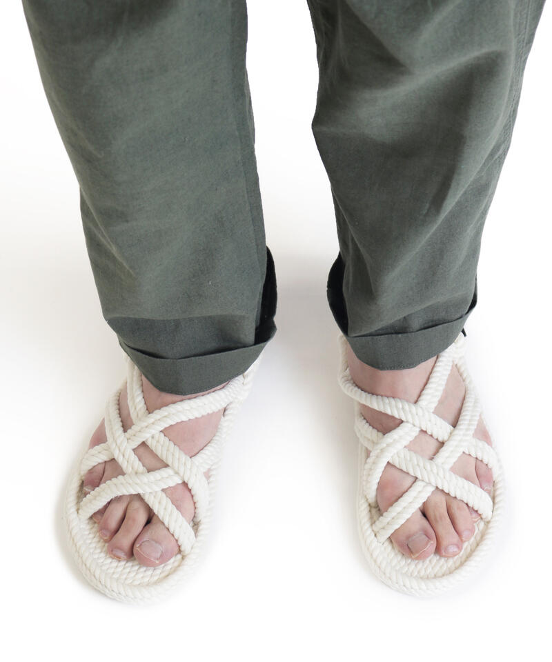 【BOHONOMAD】ボドルム/ホワイト/サンダル メンズ/ボホノマド BODRUM詳細画像9