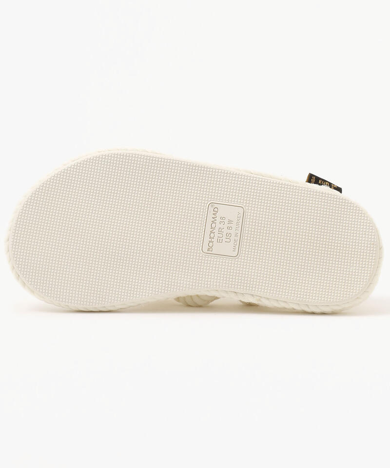 【BOHONOMAD】ボドルム/ホワイト/サンダル メンズ レディース/ボホノマド BODRUM詳細画像2