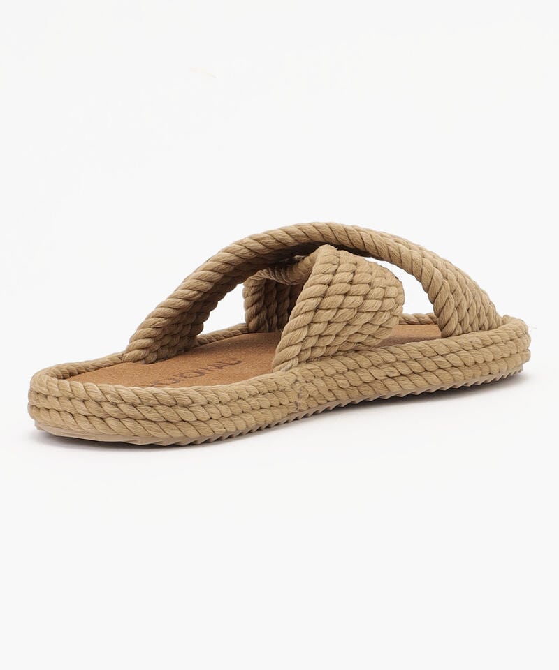 【BOHONOMAD】バルセロナ メモリーフォームスリッパ/ベージュ ポリプロピレン/サンダル詳細画像3