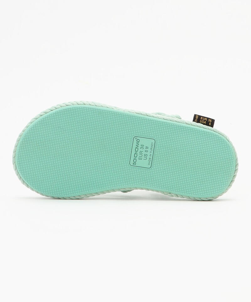 【BOHONOMAD】ボドルム/ミント ポリプロピレン/サンダル メンズ レディース/BODRUM詳細画像2