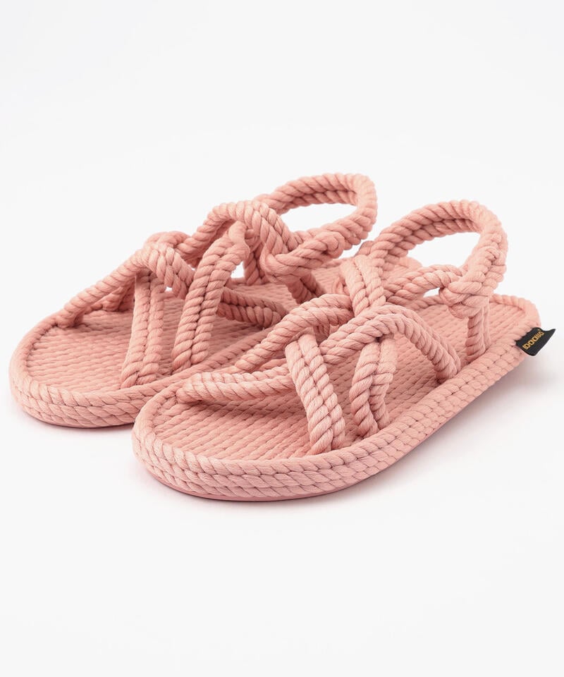 【BOHONOMAD】ボドルム/ピンク ポリプロピレン/サンダル メンズ レディース/BODRUM