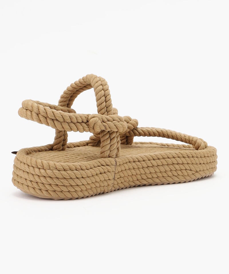 【BOHONOMAD】ミコノス プラットフォーム/ベージュ ポリプロピレン/サンダル詳細画像3