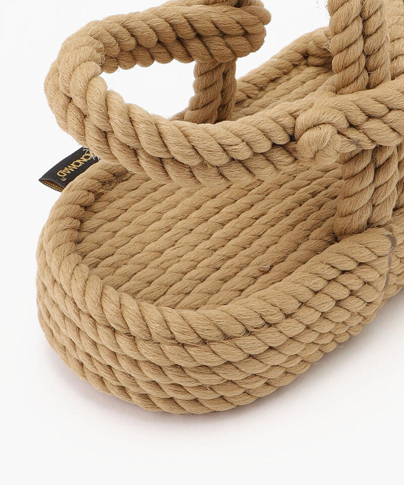 【BOHONOMAD】ミコノス プラットフォーム/ベージュ ポリプロピレン/サンダル詳細画像5