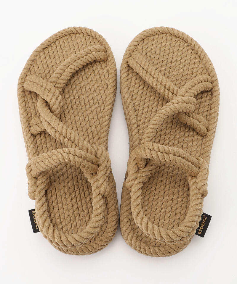 【BOHONOMAD】ミコノス プラットフォーム/ベージュ ポリプロピレン/サンダル詳細画像6