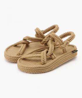 【BOHONOMAD】ミコノス プラットフォーム/ベージュ ポリプロピレン/サンダル