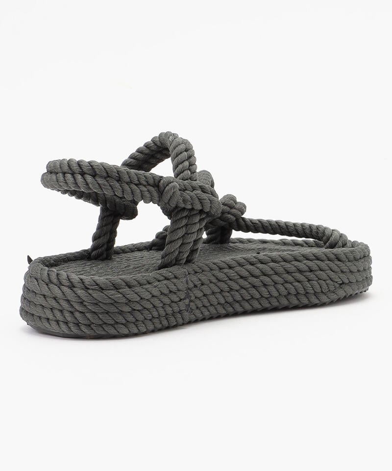 【BOHONOMAD】ミコノス プラットフォーム/グレー ポリプロピレン/サンダル詳細画像3