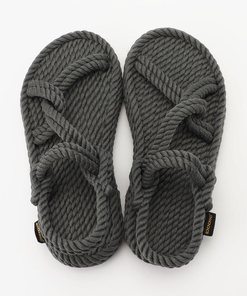 【BOHONOMAD】ミコノス プラットフォーム/グレー ポリプロピレン/サンダル詳細画像6