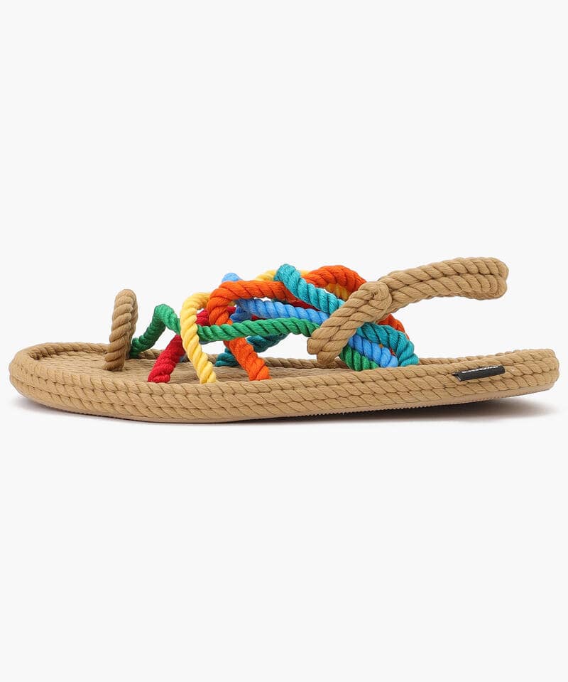 【BOHONOMAD】ケープポイント/ベージュ マルチカラー/サンダル メンズ/ボホノマド詳細画像1