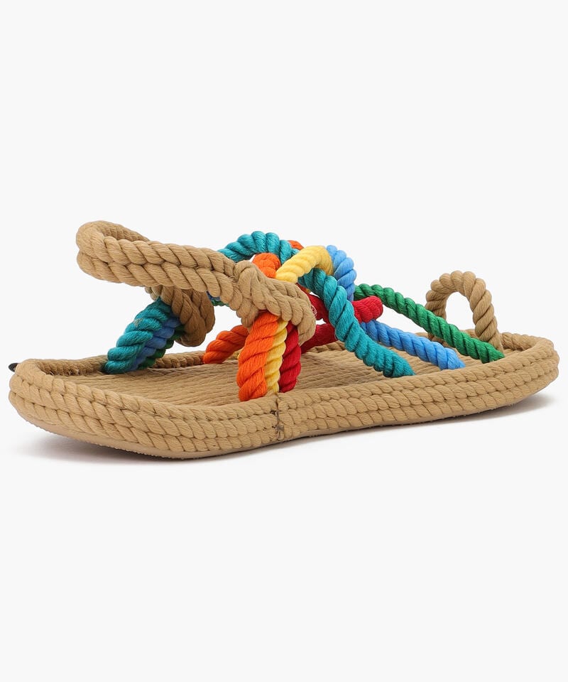 【BOHONOMAD】ケープポイント/ベージュ マルチカラー/サンダル メンズ/ボホノマド詳細画像3