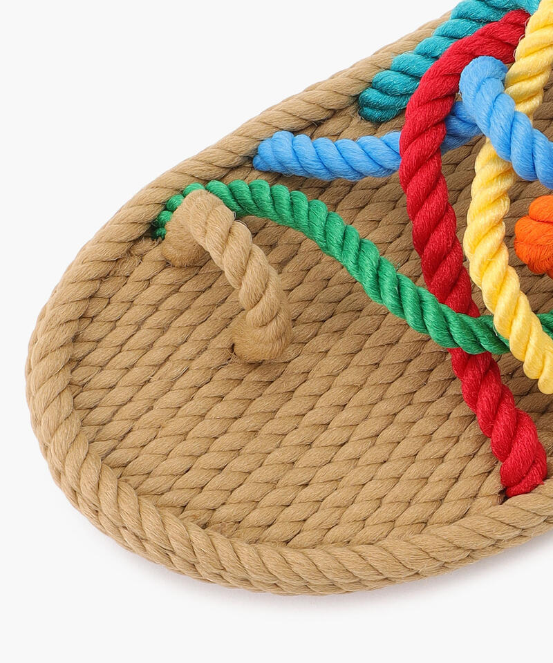 【BOHONOMAD】ケープポイント/ベージュ マルチカラー/サンダル メンズ/ボホノマド詳細画像4