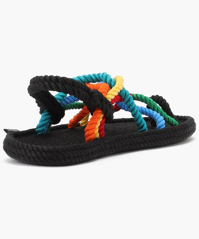 【BOHONOMAD】ケープポイント/ブラック マルチカラー/サンダル メンズ/ボホノマド詳細画像3