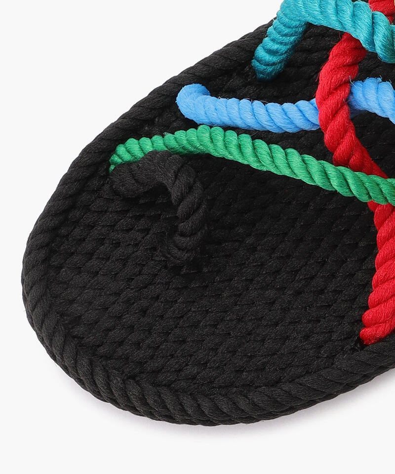 【BOHONOMAD】ケープポイント/ブラック マルチカラー/サンダル メンズ/ボホノマド詳細画像4