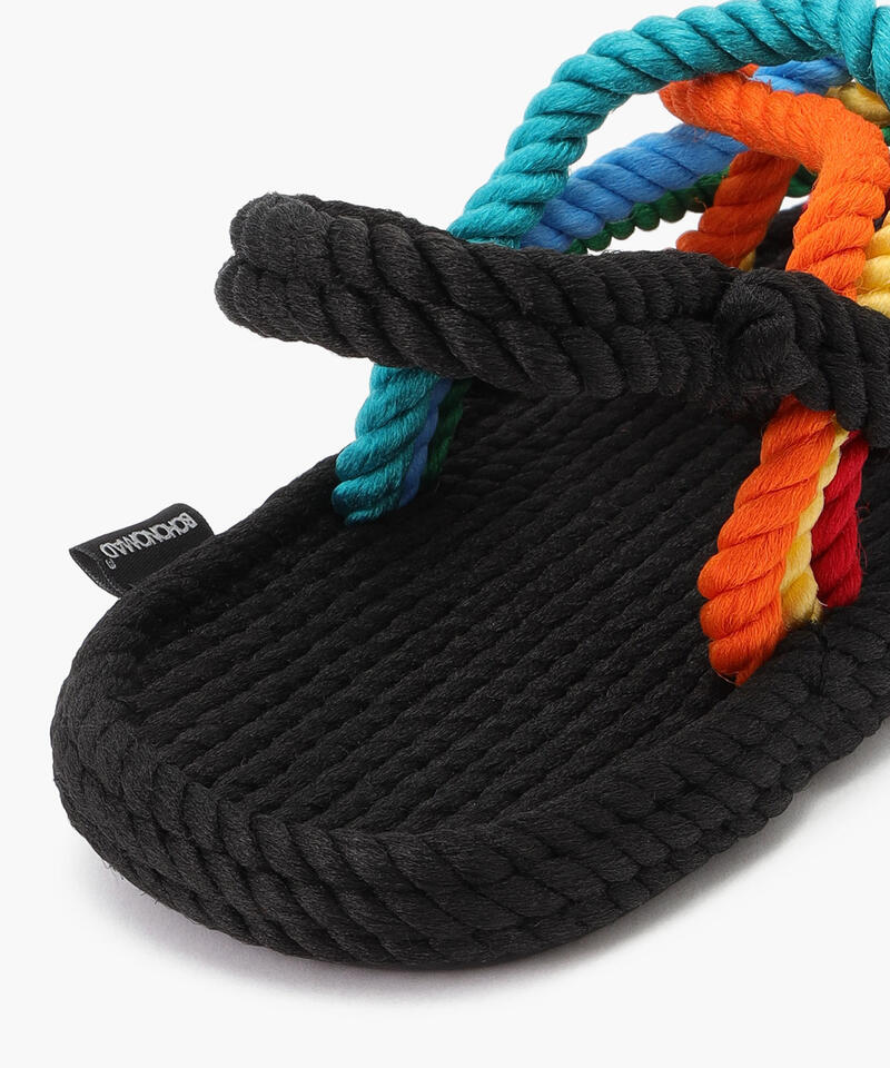 【BOHONOMAD】ケープポイント/ブラック マルチカラー/サンダル メンズ/ボホノマド詳細画像5