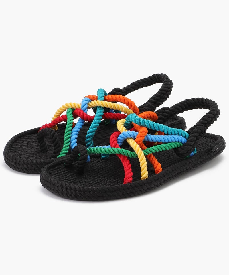 【BOHONOMAD】ケープポイント/ブラック マルチカラー/サンダル メンズ/ボホノマド詳細画像7