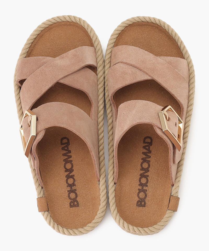 【BOHONOMAD】セビリア/ダスト ベロアレザー/サンダル メンズ レディース/ボホノマド詳細画像6