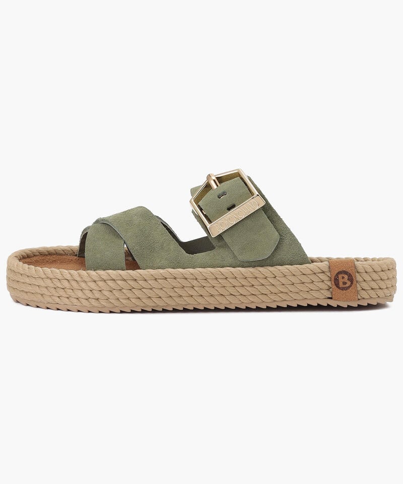 【BOHONOMAD】セビリア/ローレル ベロアレザー/サンダル メンズ レディース/ボホノマド詳細画像1