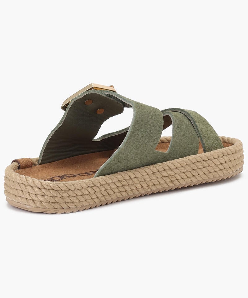 【BOHONOMAD】セビリア/ローレル ベロアレザー/サンダル メンズ レディース/ボホノマド詳細画像3