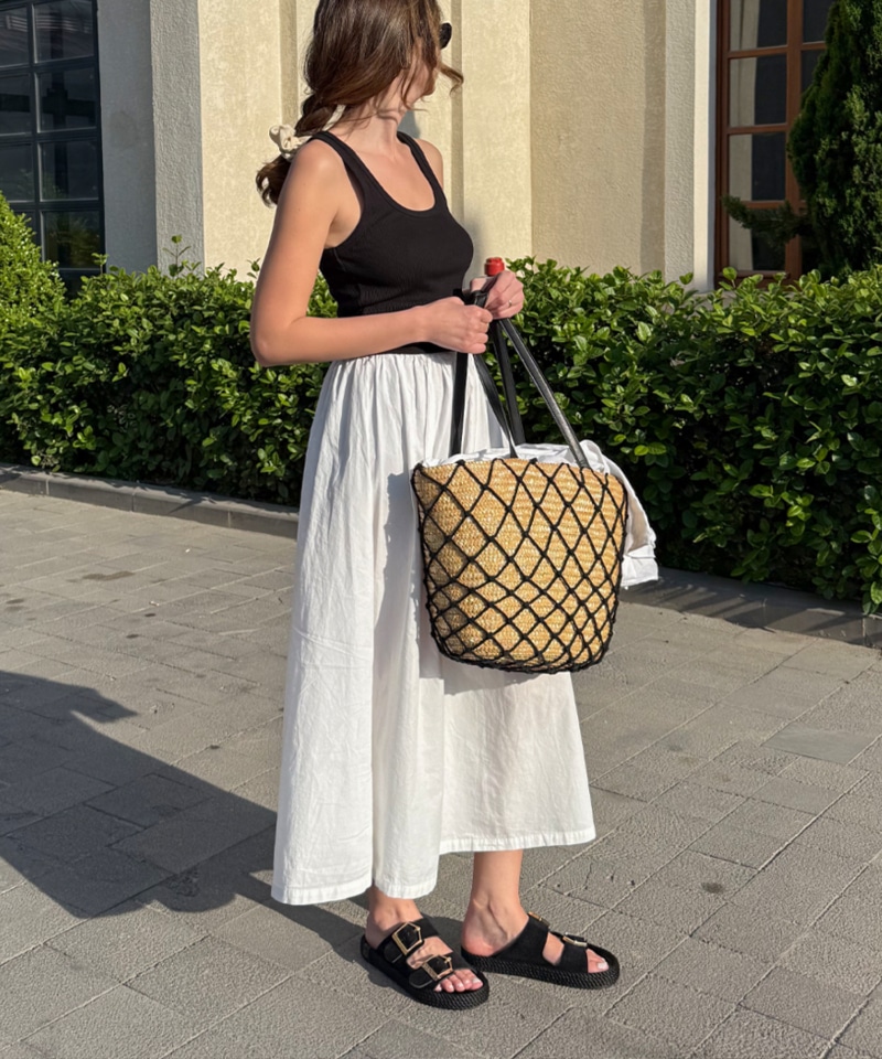 【BOHONOMAD】シドニー/ブラック ベロアレザー/サンダル メンズ レディース詳細画像8