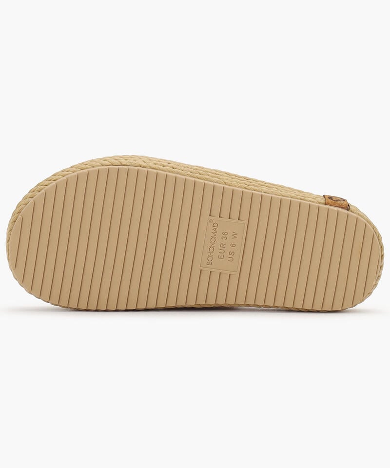 【BOHONOMAD】シドニー/ブラッシュ ベロアレザー/サンダル メンズ レディース詳細画像2