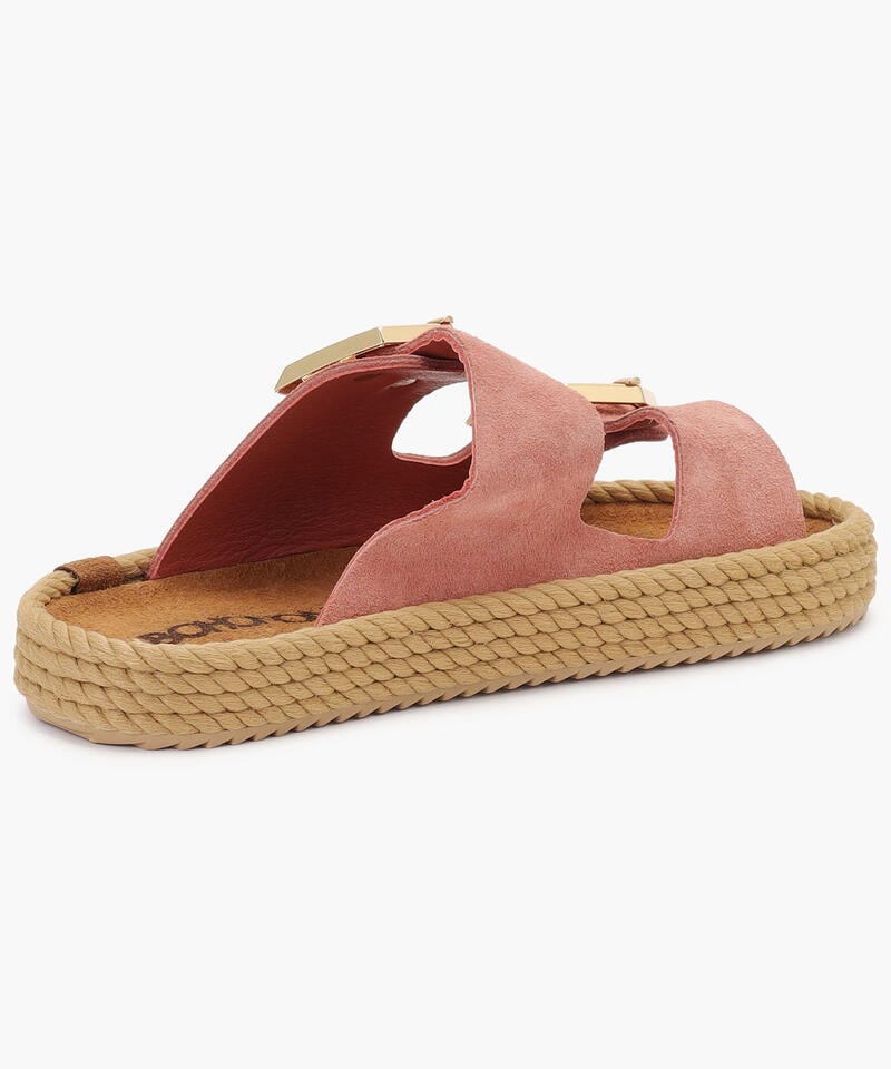 【BOHONOMAD】シドニー/ブラッシュ ベロアレザー/サンダル メンズ レディース詳細画像3