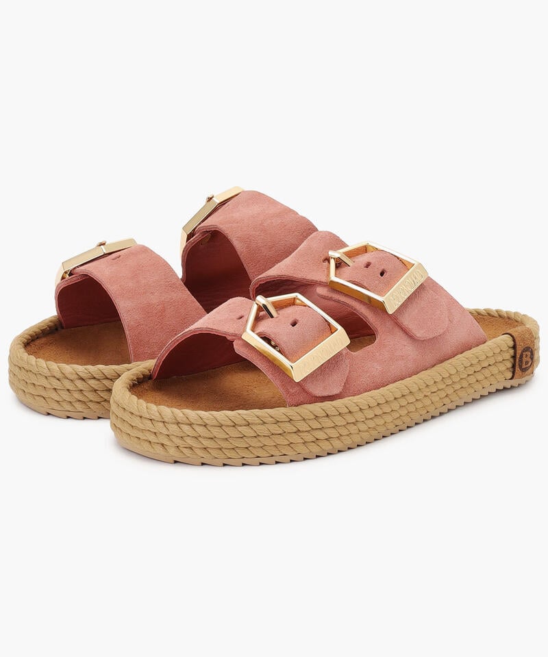 【BOHONOMAD】シドニー/ブラッシュ ベロアレザー/サンダル メンズ レディース詳細画像7