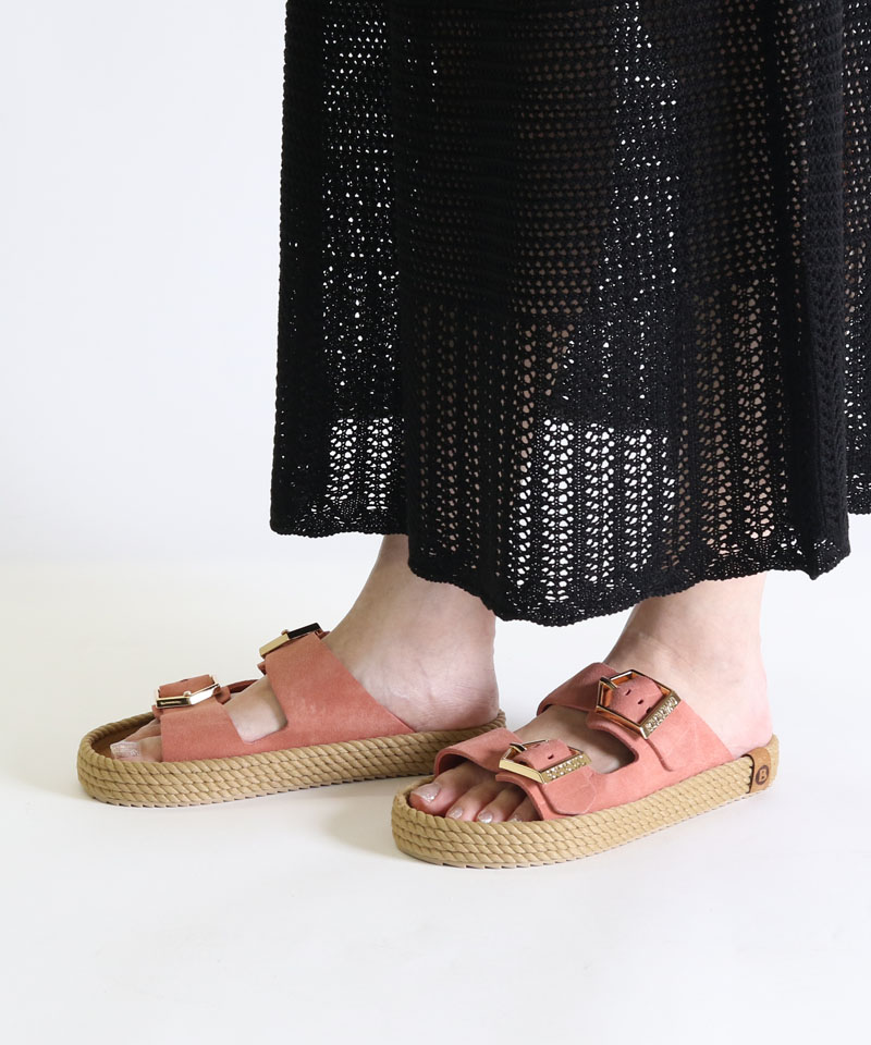 【BOHONOMAD】シドニー/ブラッシュ ベロアレザー/サンダル メンズ レディース詳細画像8