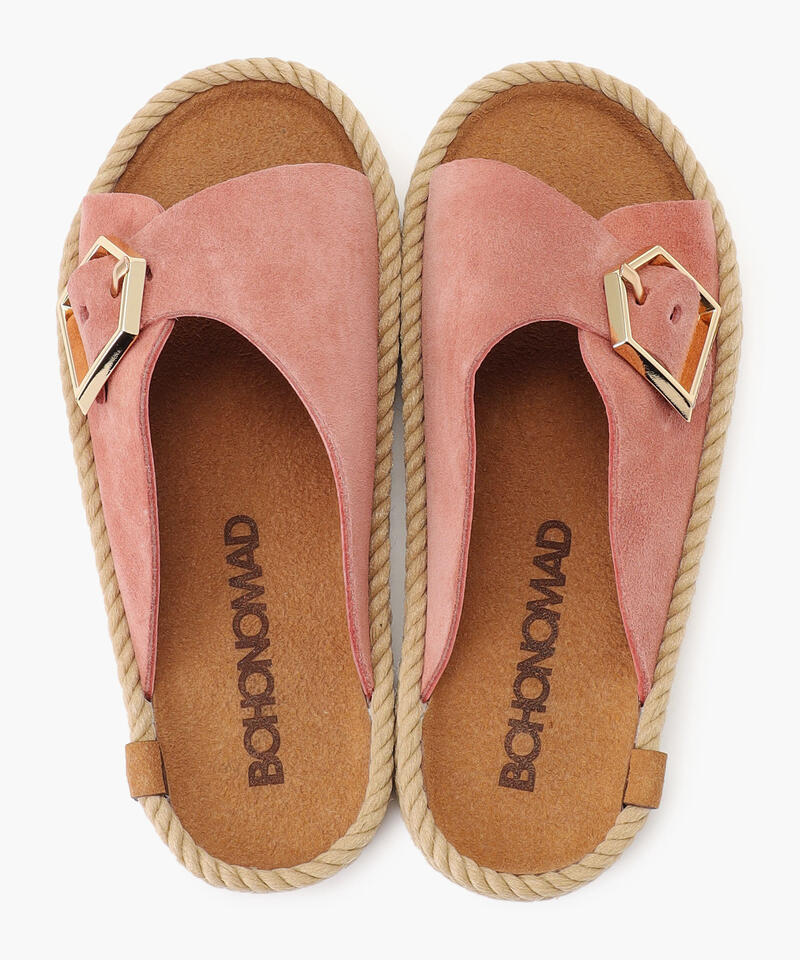 【BOHONOMAD】カサブランカ/ブラッシュ ベロアレザー/サンダル メンズ レディース詳細画像6