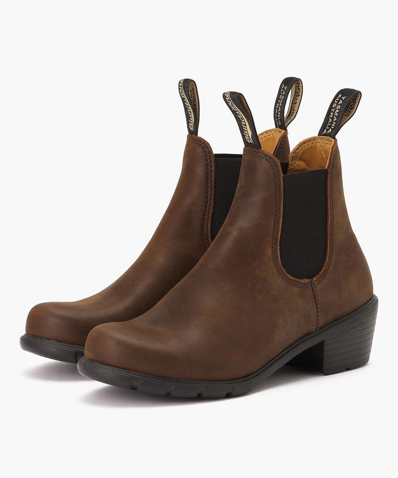 【ブランドストーン】ウィメンズ/アンティークブラウン ナチュラルレザー/ブーツ レディース