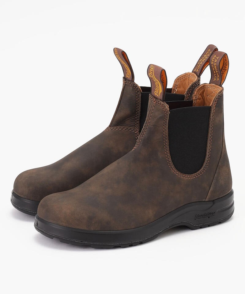 【ブランドストーン】オールテレイン/ラスティックブラウン ヌバックレザー/ブーツ メンズ レディース